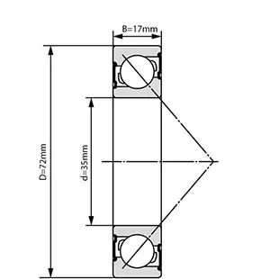 Tehnički crtež 7207 B